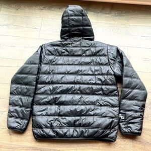 Cleveland Cavaliers Members Only Puffer Jacket Hoodie Black Cavs United